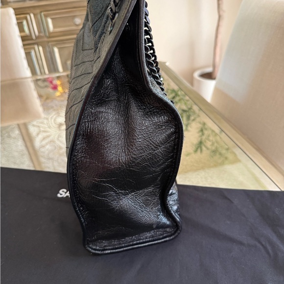 Black Leather Women's Bag - Picture 7 of 16